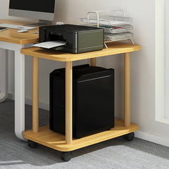 Modern Movable Sofa Side Table – 2-Tier Coffee & Tea Table