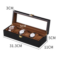 Wooden Watch Box, 1 to 12 Slots