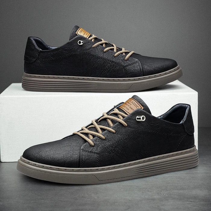 Elegance Italian Leather Unisex Oxfords, image 2