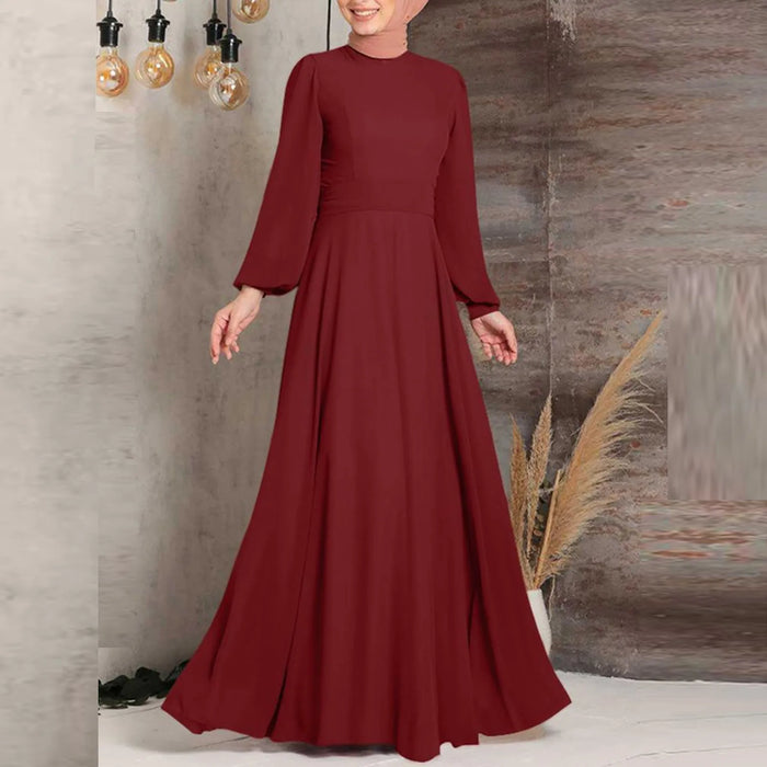 Elegant Modest Maxi Dress