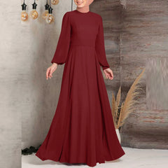 Elegant Modest Maxi Dress