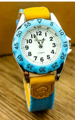 Kids' Colourful Number Quartz Watch