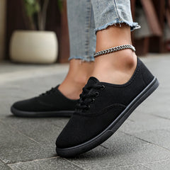Canvas Charm: Women's Everyday Sneakers