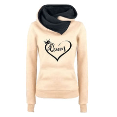 Women's Casual Tracksuit – Hooded Pullover & Sweatpants Set