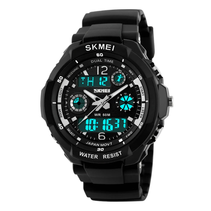 SKMEI Kids' Waterproof Dual Display Sports Watch