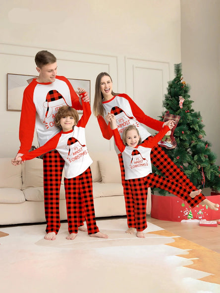 Cosy Plaid Family Christmas Pyjama Sets