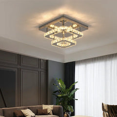 Modern Luxury Crystal Chandelier – LED Pendant Ceiling Light
