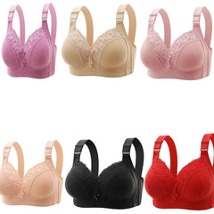 Ultra-Thin Lace Bralette – Deep V Plunge Sexy Lingerie for Women