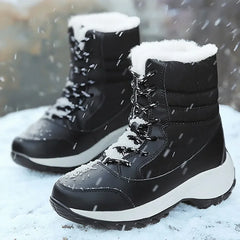 FrostGuard Women's Plush Ankle Boots