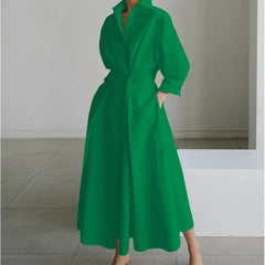 Elegance Anew: Polo Swing Dress