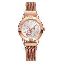 MINISO Hello Kitty Diamond Quartz Watch