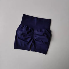 BreezeFit High-Waist Yoga Shorts
