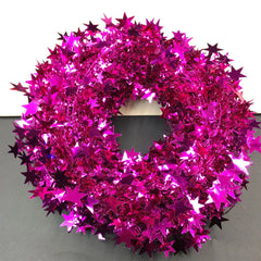 Star Tinsel Garland, 7.5 m