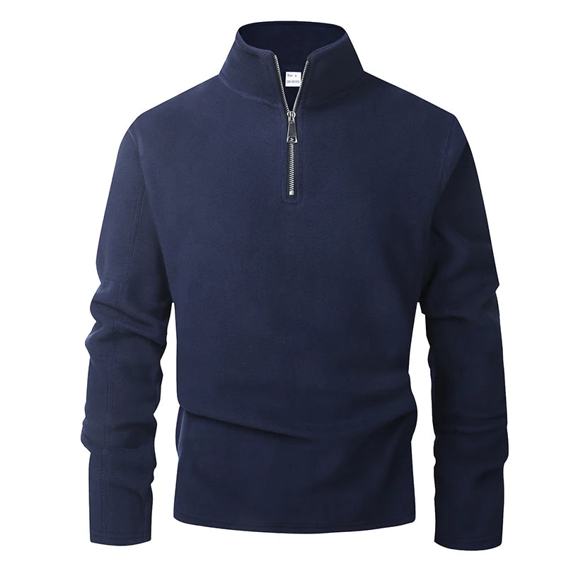 Men's Quarter-Zip Fleece Sweatshirt