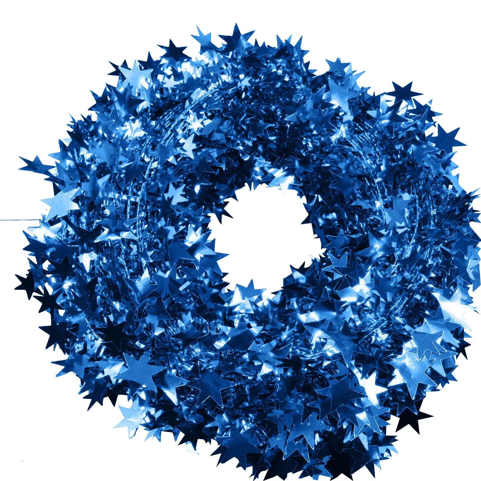 Star Tinsel Garland, 7.5 m