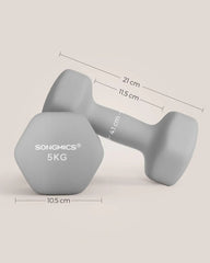 HexaGrip Neoprene Dumbbell Set