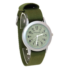 Kids' Luminous Quartz Watch – 24-Hour Display