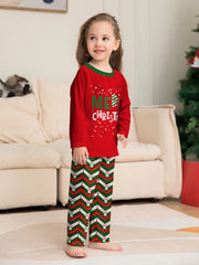 Festive Family Pyjama Set - Elk Patterned Plaid Comfort