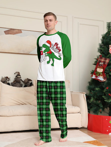 Festive Dinosaur Family Pyjama Set