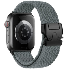 Braided Nylon Band for Apple Watch – Stretchy & Breathable