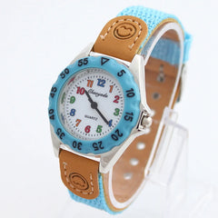 Kids' Colourful Number Quartz Watch