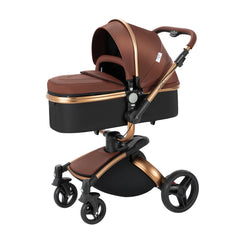 Luxury 3-in-1 High Landscape Baby Stroller – Lightweight & Foldable Travel System for Newborns