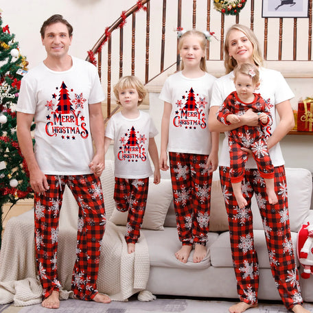 Festive Family Christmas Pyjama Set - Cosy & Cute