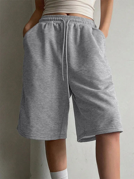 Breezy Chic Knitted Shorts