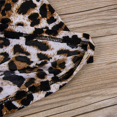 Women's Leopard Print Mini Skirt – High Waist Bodycon Pencil Skirt