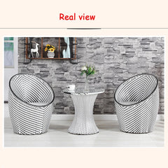 Modern Rattan Patio Set – 3-Piece Outdoor Furniture