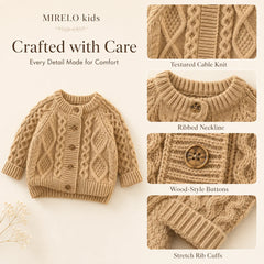 Kids' Chunky Knit Cardigan