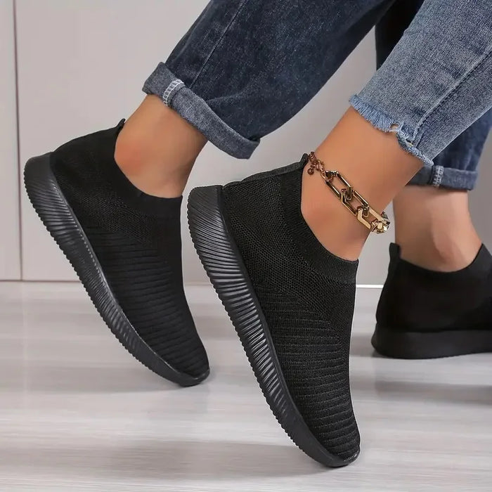 AirStride Women's Breathable Slip-On Trainers