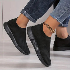 AirStride Women's Breathable Slip-On Trainers