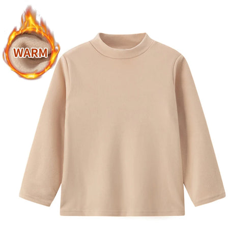 Kids’ Soft Knit Long-Sleeve T-Shirt – Autumn & Winter Essential