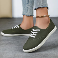 Canvas Charm: Women's Everyday Sneakers