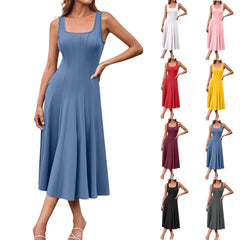 Serene Summer Midi Dress