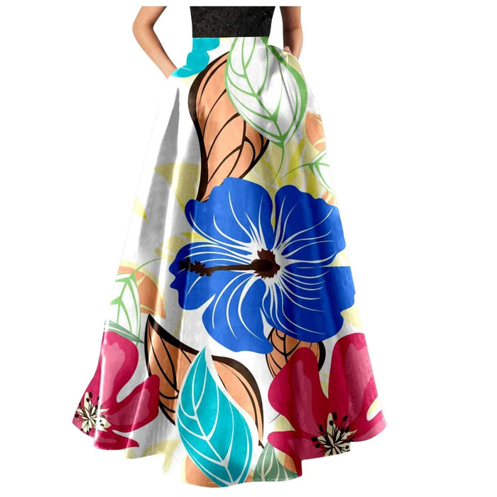 Boho Blossom Maxi Skirt, image 2
