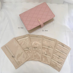 Quilted Jewellery Storage Book