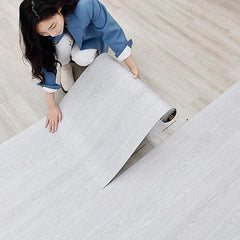 Self-Adhesive 3D Wood Grain Floor Stickers – Waterproof & Anti-Slip