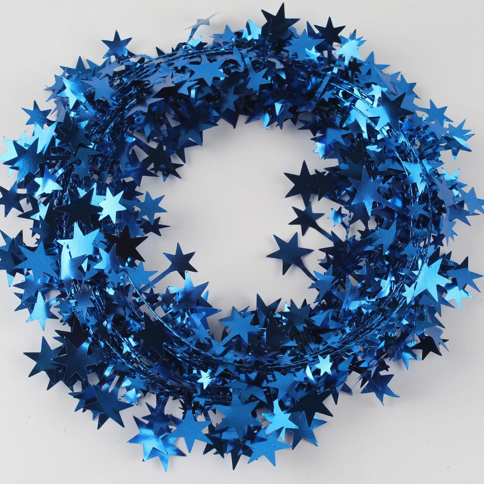 Star Tinsel Garland, 7.5 m