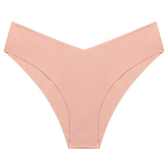 WarmSteps Seamless V-Cut Bikini Panties – Soft, Sexy & Invisible Comfort