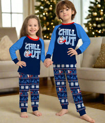 Festive Family Christmas Pyjamas Set with Snowman Print