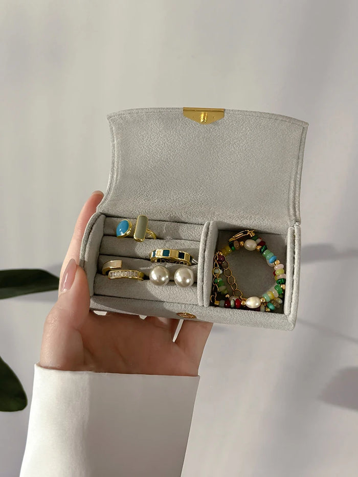 Mini velvet jewellery case, photo 2