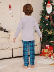 Festive Family Pyjama Set with Reindeer Print