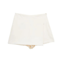 Women's Elegant Skort – High-Waisted Summer Skirt-Shorts for Casual & Party Wear
