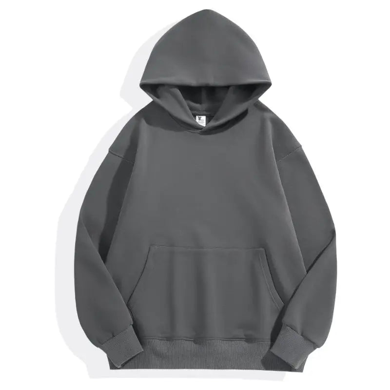 Men's Heavyweight Fleece-Lined Hoodie, 480gsm