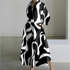 Elegance Anew: Polo Swing Dress