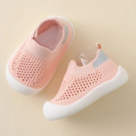 Baby and Toddler Knitted Slip-On Trainers