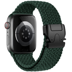 Braided Nylon Band for Apple Watch – Stretchy & Breathable