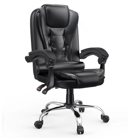 ErgoComfort High-Back Office Chair – PU Leather Executive Swivel Chair
